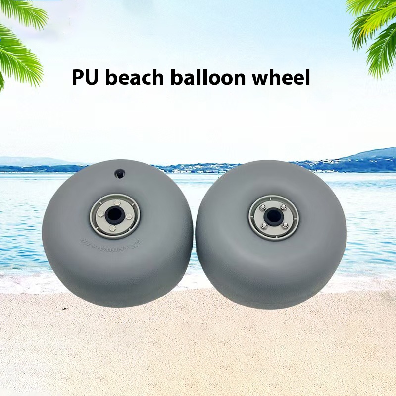 9-inch inflatable PU balloon w - Fishing Kayak Cart review and price
