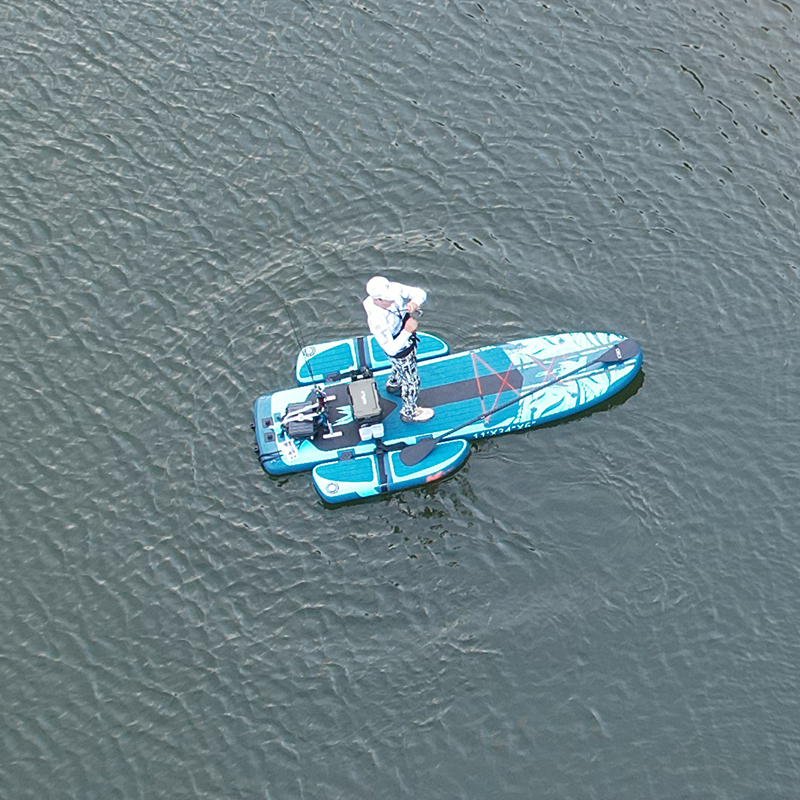 Fishing Two Floating Platforms - Fishing Kayak Paddle review and price